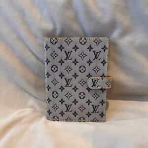 Louis Vuitton Agenda PM denim Wallet